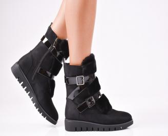 Дамски ежедневни  боти  черни