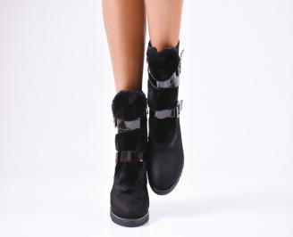 Дамски ежедневни  боти  черни