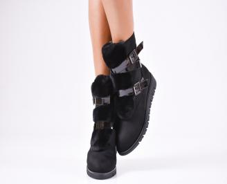 Дамски ежедневни  боти  черни