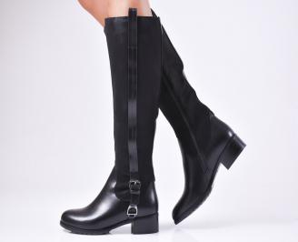 Дамски ежедневни ботуши черни