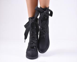 Дамски ежедневни  боти  черни