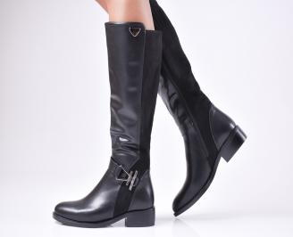 Дамски ежедневни ботуши черни