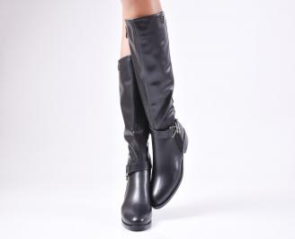 Дамски ежедневни ботуши черни