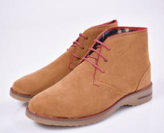 Мъжки  боти  кафяви