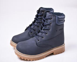 Юношески  зимни боти сини