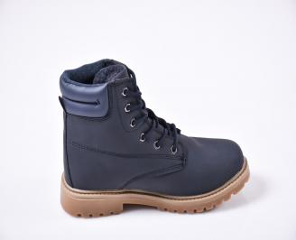 Юношески  зимни боти сини