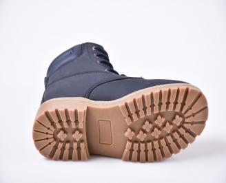 Юношески  зимни боти сини