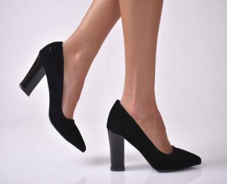 Дамски елегантни обувки черни EOBUVKIBG