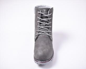 Юношески  зимни боти  сиви