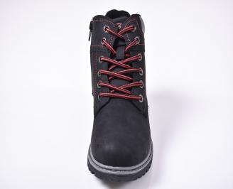 Юношески зимни боти  черни