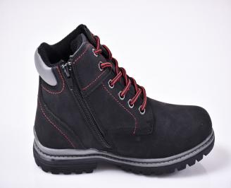 Юношески зимни боти  черни