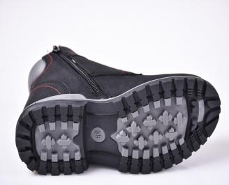 Юношески зимни боти  черни