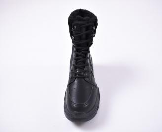 Юношески зимни боти черни