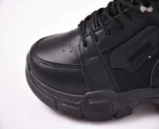 Юношески зимни боти черни