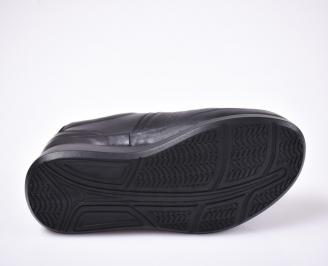 Мъжки  обувки естествена кожа черен