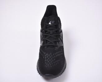 Мъжки маратонки текстил черни.