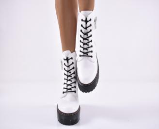 Дамски ежедневни боти бели