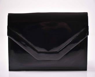 Елегантна абитуриентска чанта лак черна EOBUVKIBG