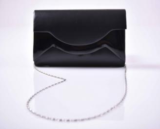 Елегантна абитуриентска чанта кожа черна  EOBUVKIBG