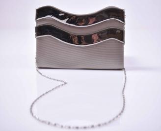 Елегантна абитуриентска чанта кожа златиста  EOBUVKIBG