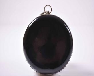 Елегантна абитуриентска чанта лак черна EOBUVKIBG