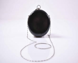 Елегантна абитуриентска чанта лак черна EOBUVKIBG