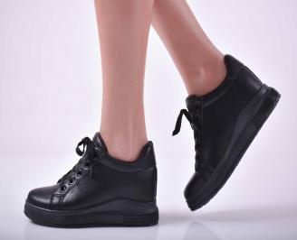 Дамски сникърси черни EOBUVKIBG