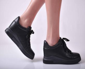 Дамски сникърси черни EOBUVKIBG