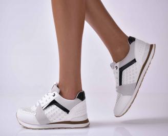 Дамски сникърси бели EOBUVKIBG