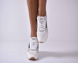 Дамски сникърси бели EOBUVKIBG