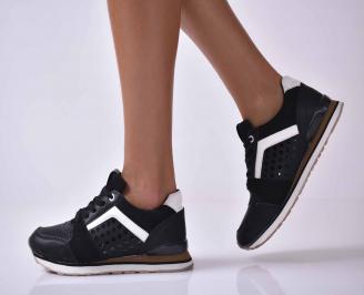 Дамски сникърси черни EOBUVKIBG