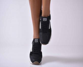 Дамски сникърси черни EOBUVKIBG