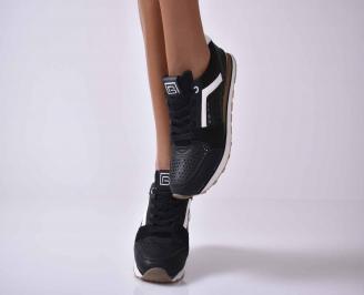 Дамски сникърси черни EOBUVKIBG