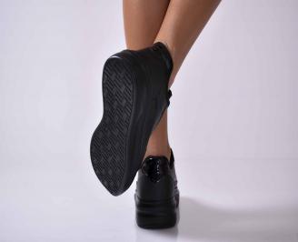 Дамски сникърси черни EOBUVKIBG