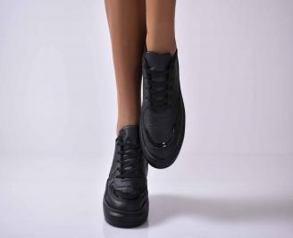 Дамски сникърси черни EOBUVKIBG