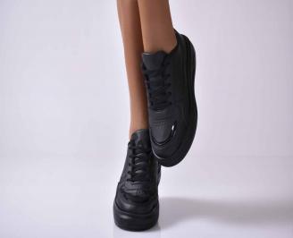 Дамски сникърси черни EOBUVKIBG