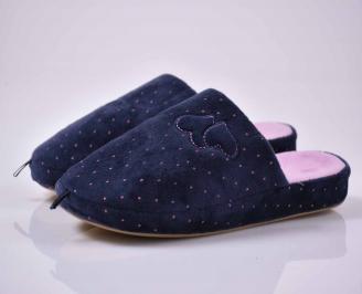 Дамски домашни чехли  сини  EOBUVKIBG