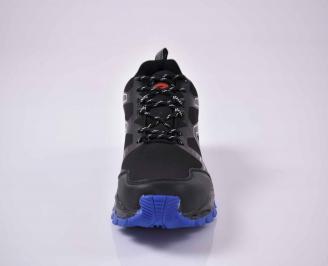 Мъжки маратонки-гигант черни EOBUVKIBG