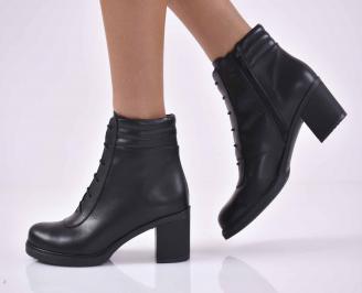 Дамски елегантни боти черни EOBUVKIBG