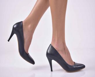 Дамски елегантни обувки сини  EOBUVKIBG