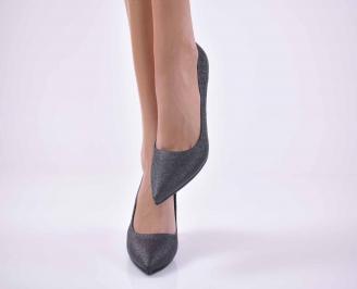 Дамски елегантни обувки черен EOBUVKIBG