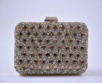 Елегантна абитуриентска чантa златиста EOBUVKIBG