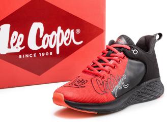 Мъжки маратонки Lee Cooper 801-02 Black/red