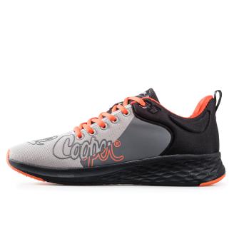 Мъжки маратонки Lee Cooper 801-02 Grey/black/orange