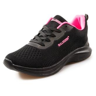 Дамски маратонки 0701 Black/fuchia