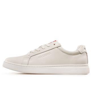 Мъжки кожени кецове LC 702-10 White