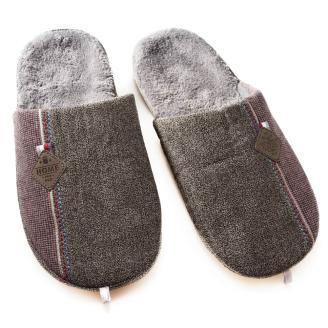 Мъжки домашни Пантофи - Р232-4 Grey