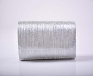 Елегантна абитуриентска чантa сребриста EOBUVKIBG