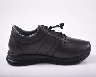 Мъжки ортопедични обувки естествена кожа  EOBUVKIBG