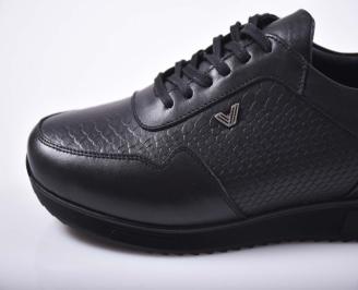 Мъжки ортопедични обувки естествена кожа  EOBUVKIBG